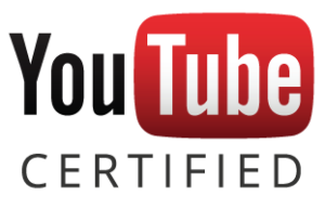 Youtube certified logo